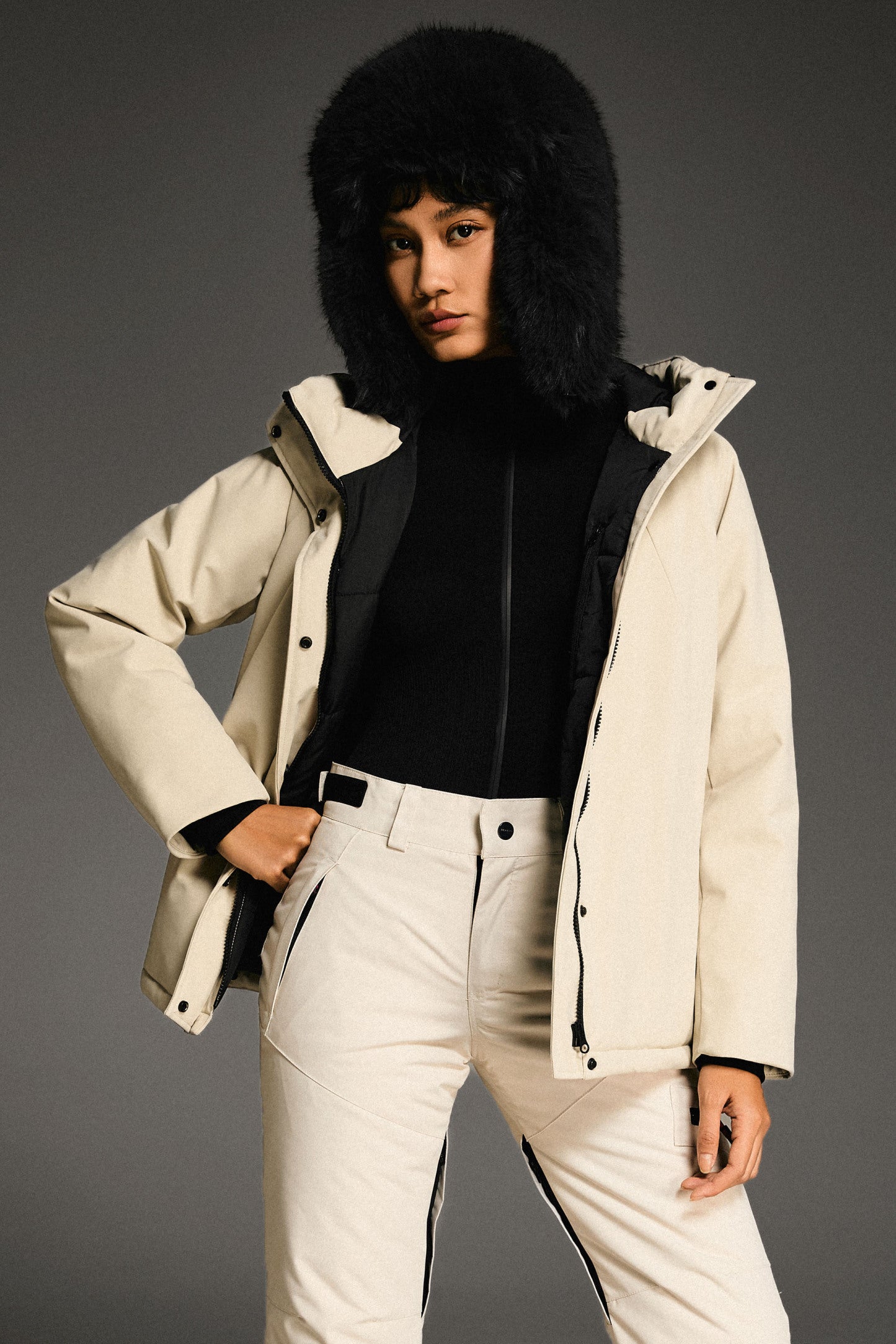 Lightweight Cropped Everyday Parka Jacket