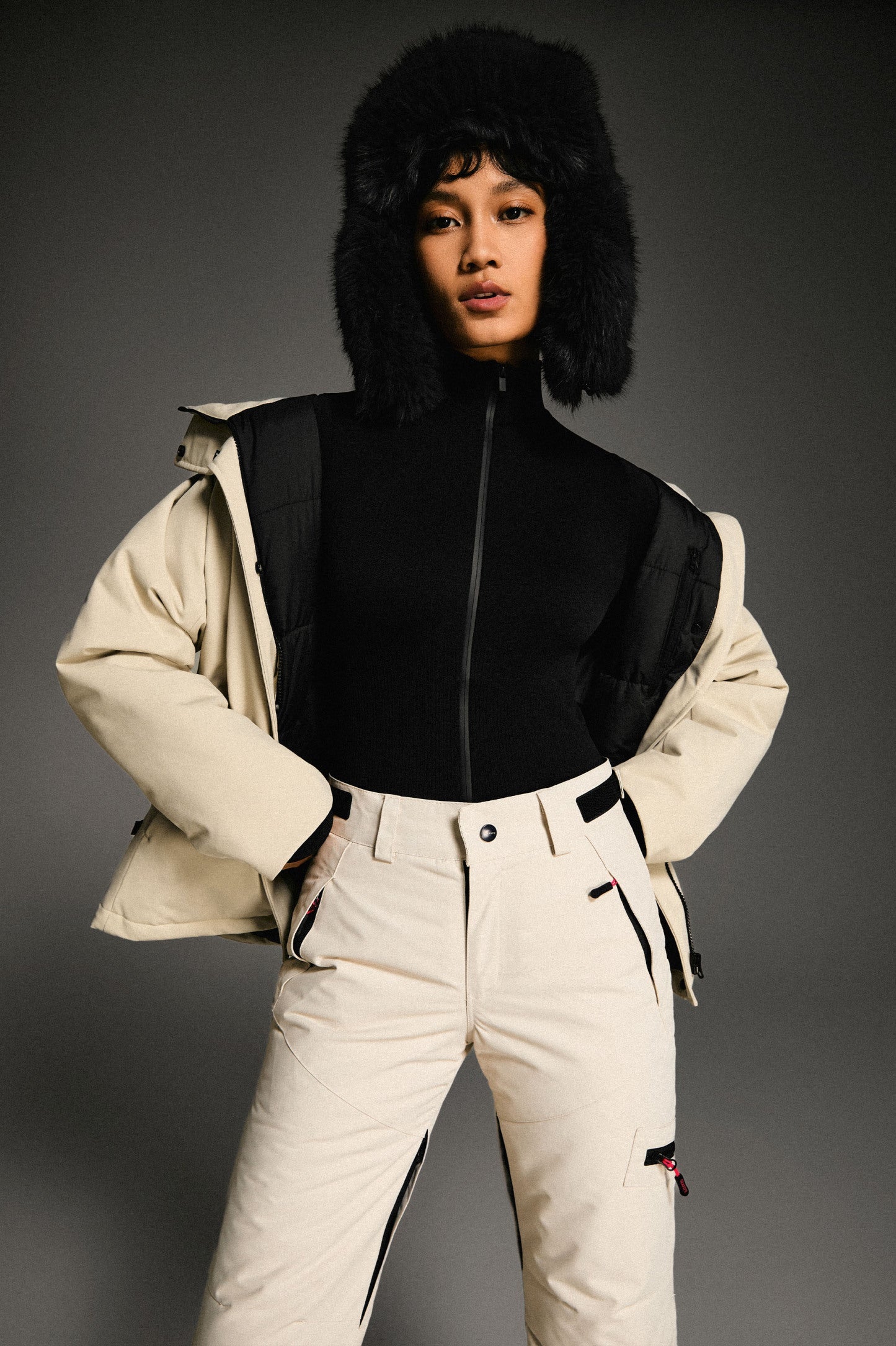 Lightweight Cropped Everyday Parka Jacket