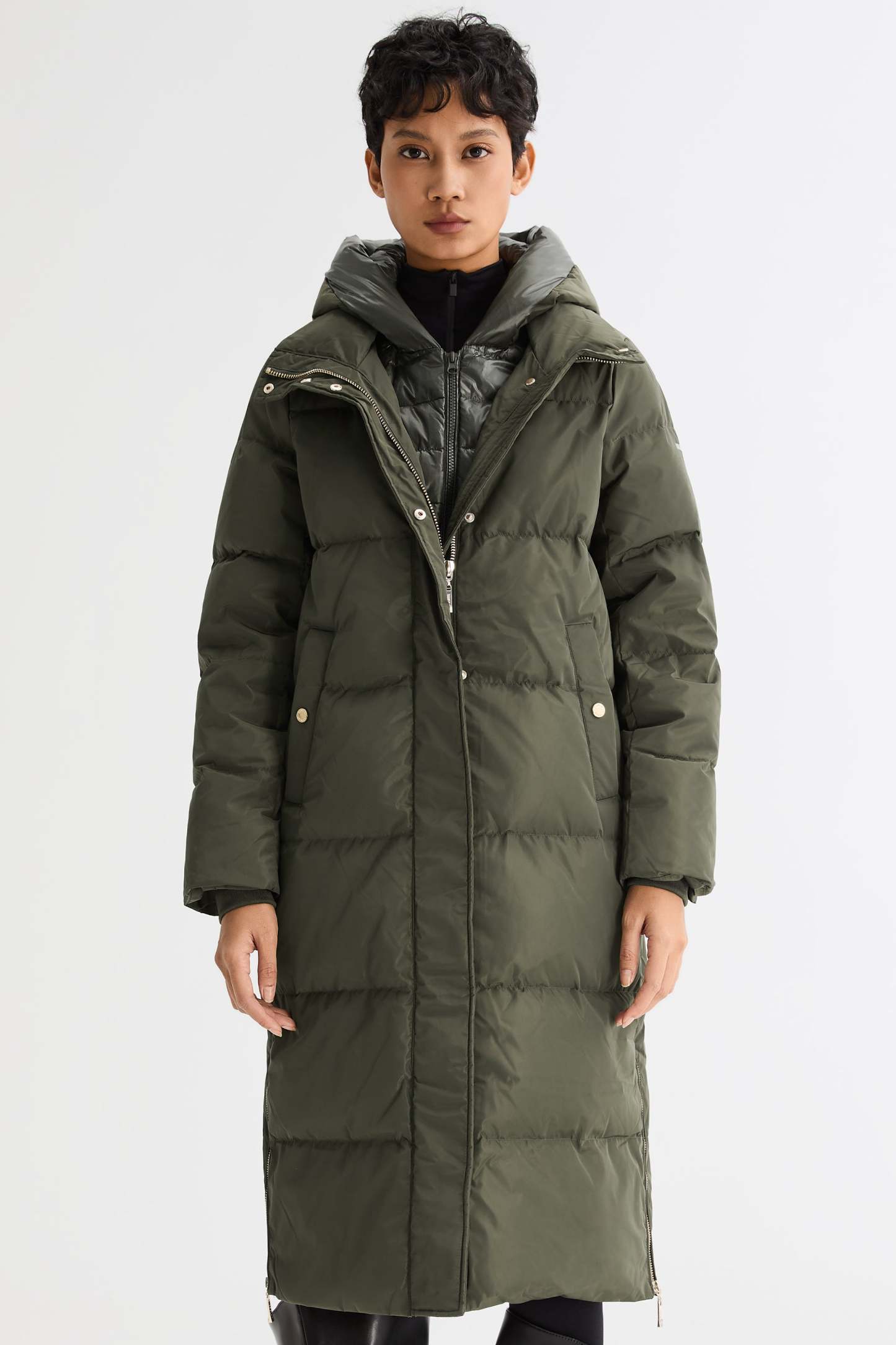 Long Maxi Puffer Thickened Down Jacket