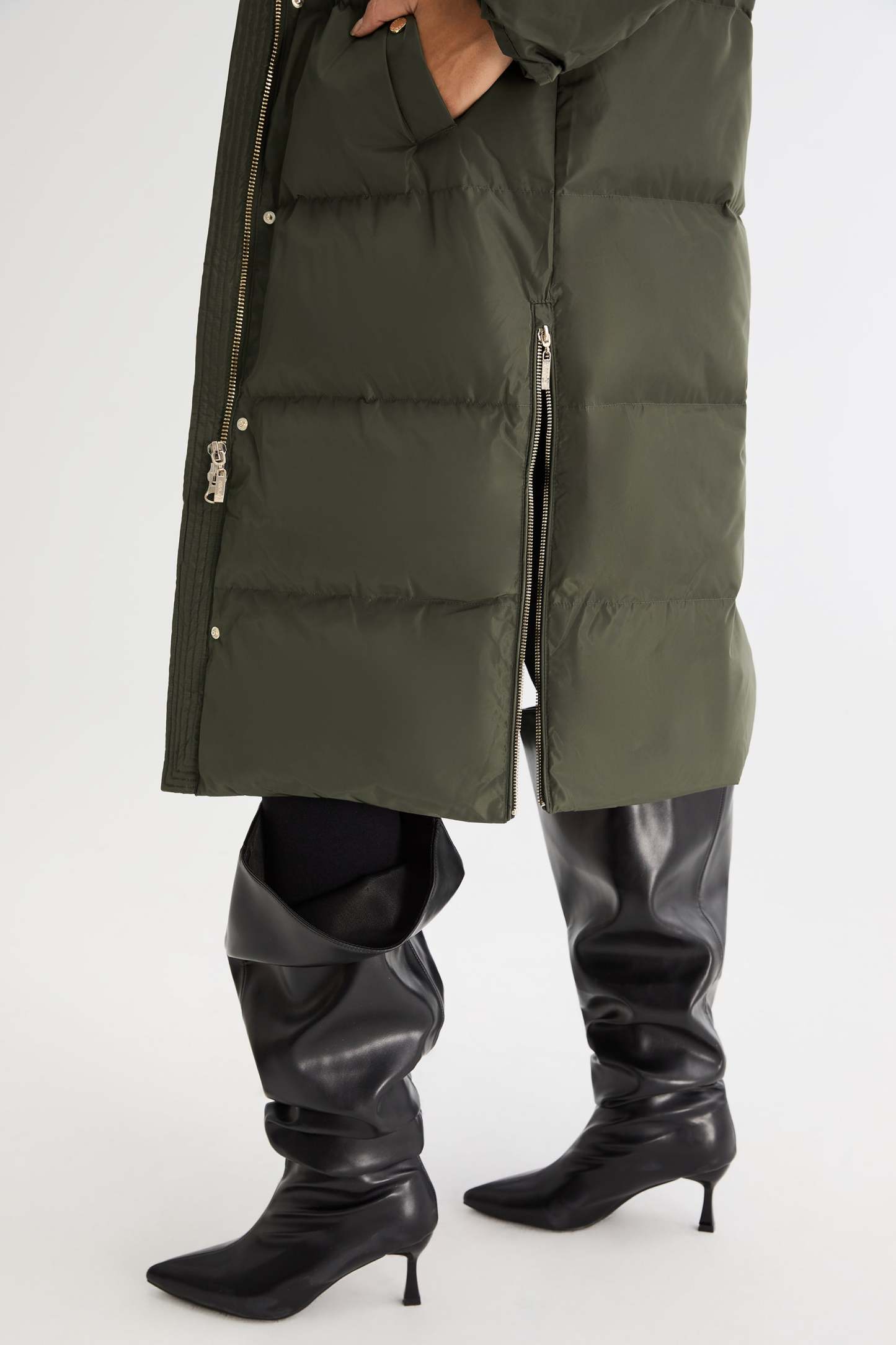 Long Maxi Puffer Thickened Down Jacket
