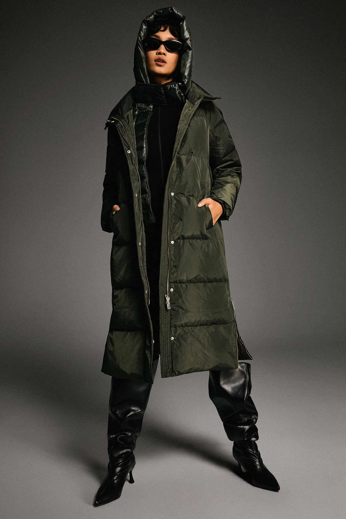 Long Maxi Puffer Thickened Down Jacket