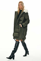 092 Universe® Long Winter Down Puffer Jacket