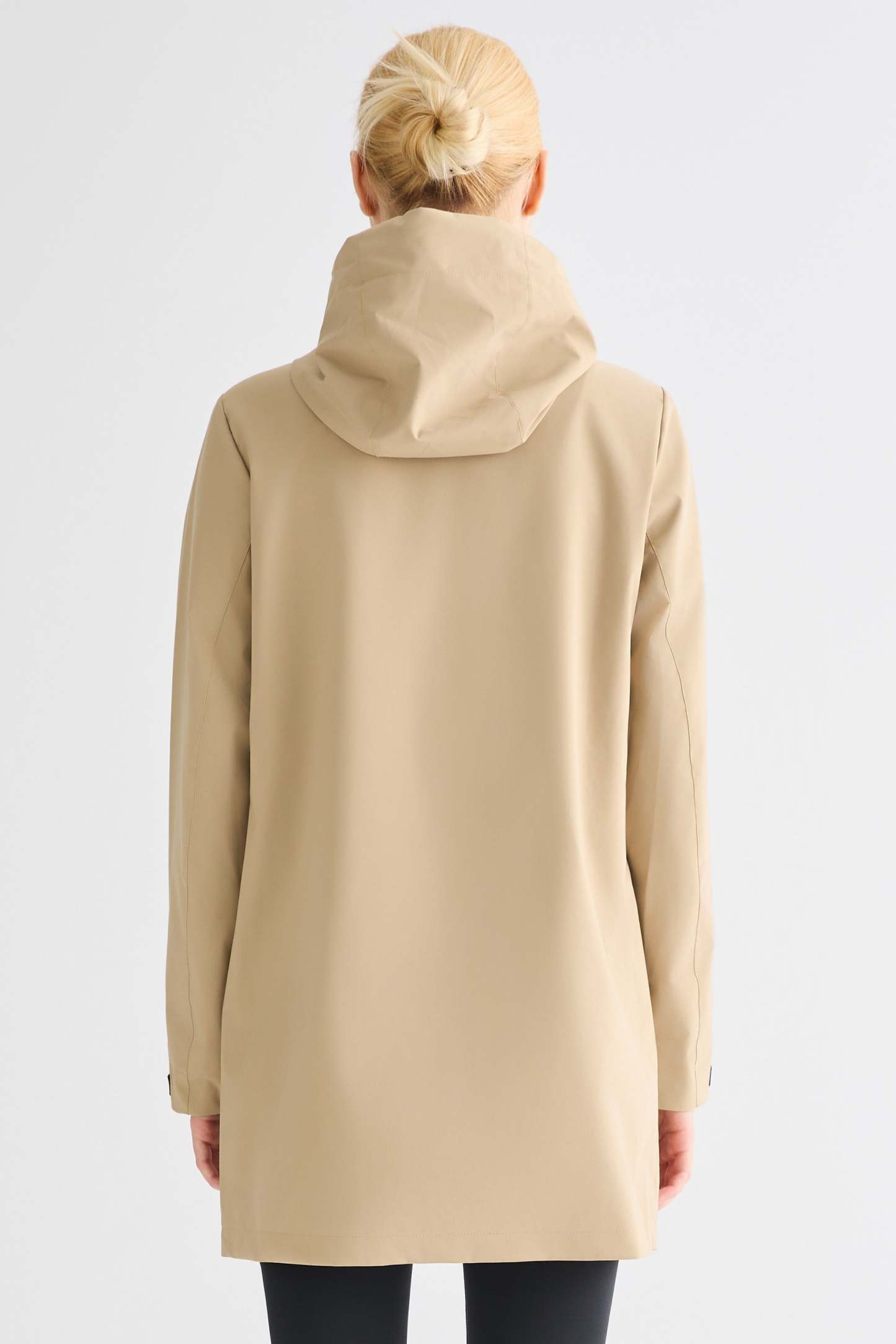 Mid-Length Waterproof Trench Jacket