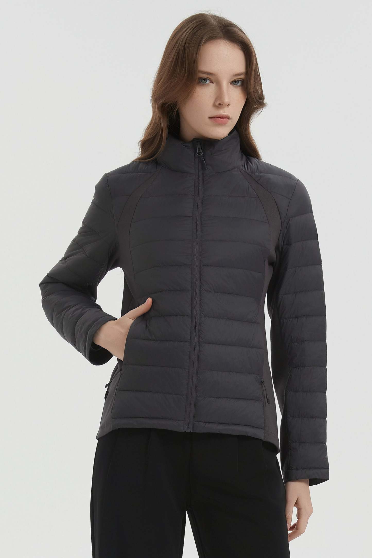 Lightweight Insulated Quilted Puffer Coats Breathable