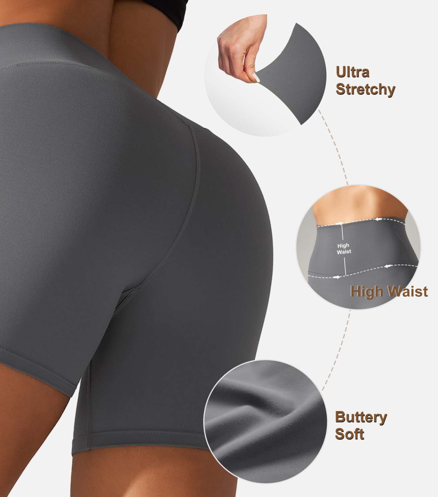 Naked Feeling Biker Shorts