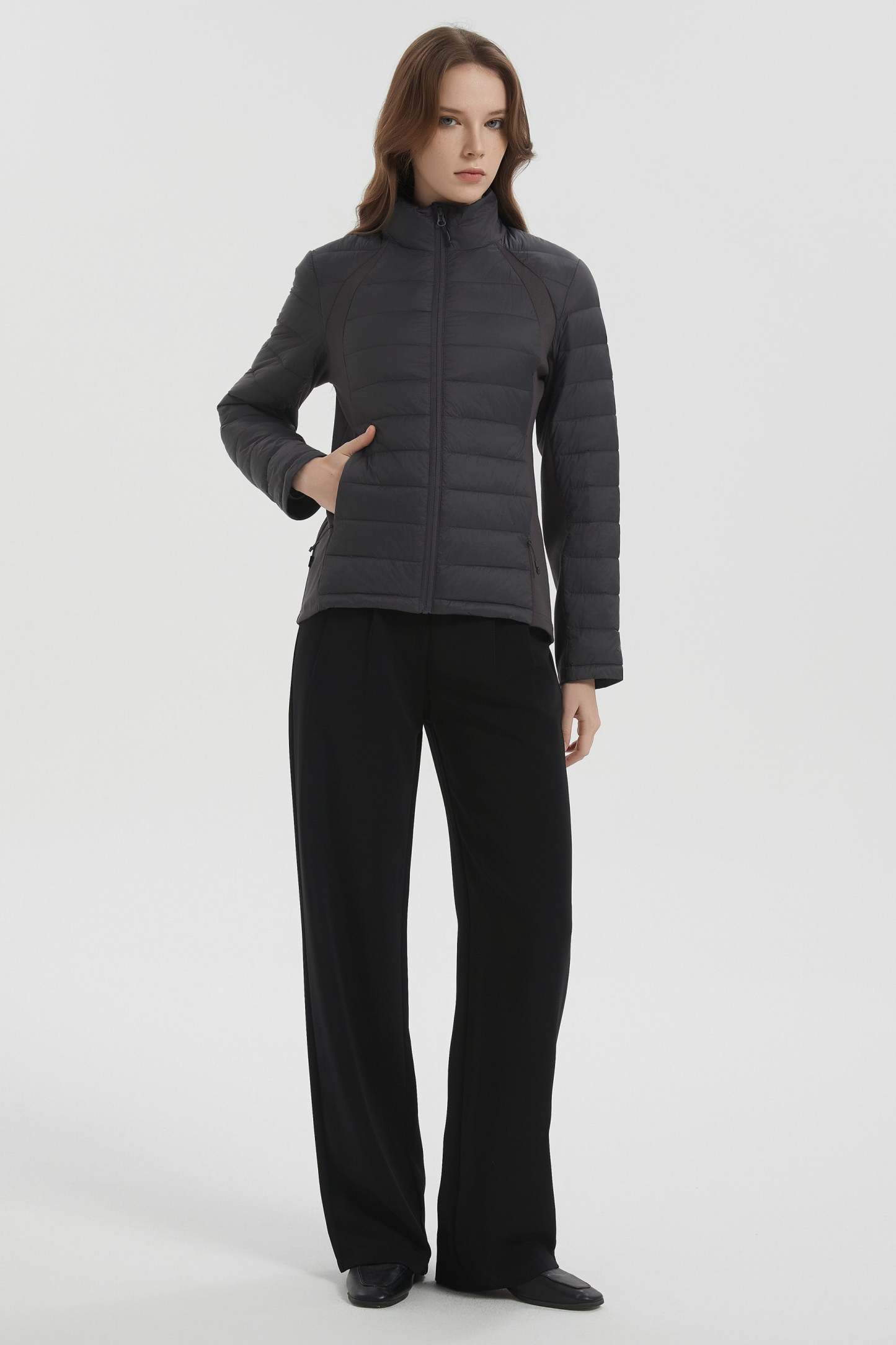 Lightweight Insulated Quilted Puffer Coats Breathable