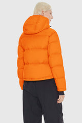 Aurora Cropped Thermal Down Puffer Jacket