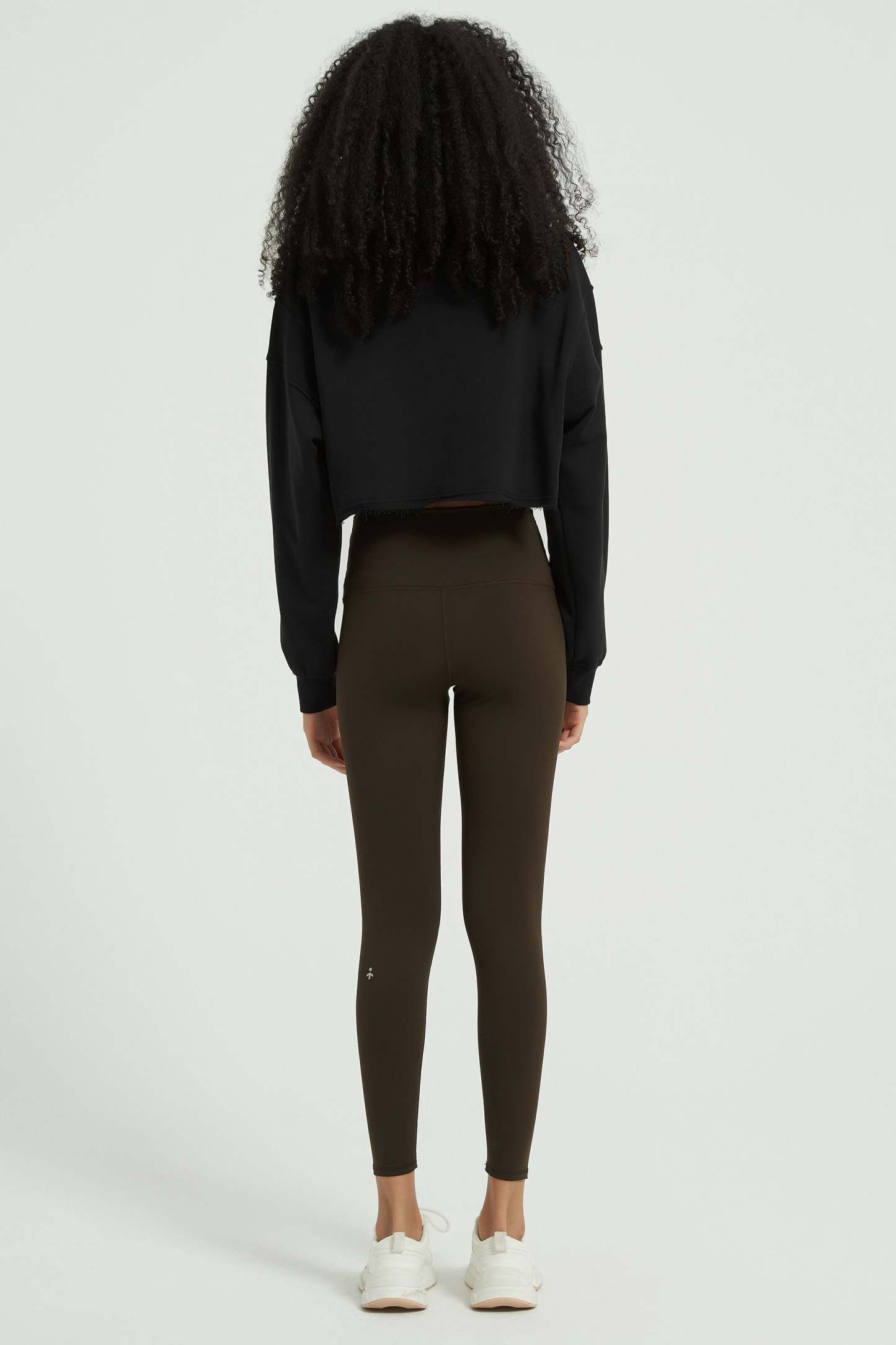 Half Zip Crop Sweatshirts