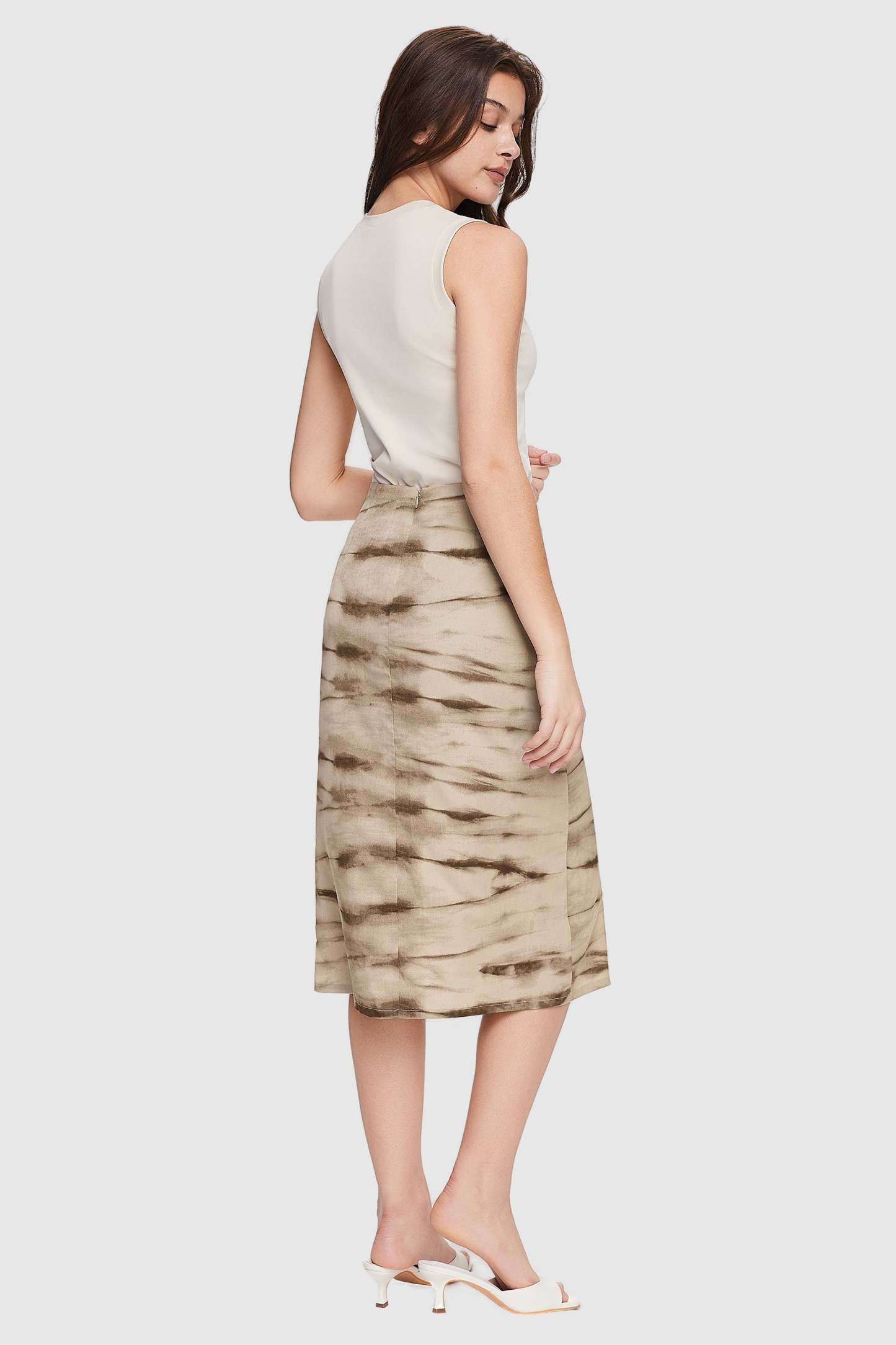 High Waist Casual Pencil Skirt