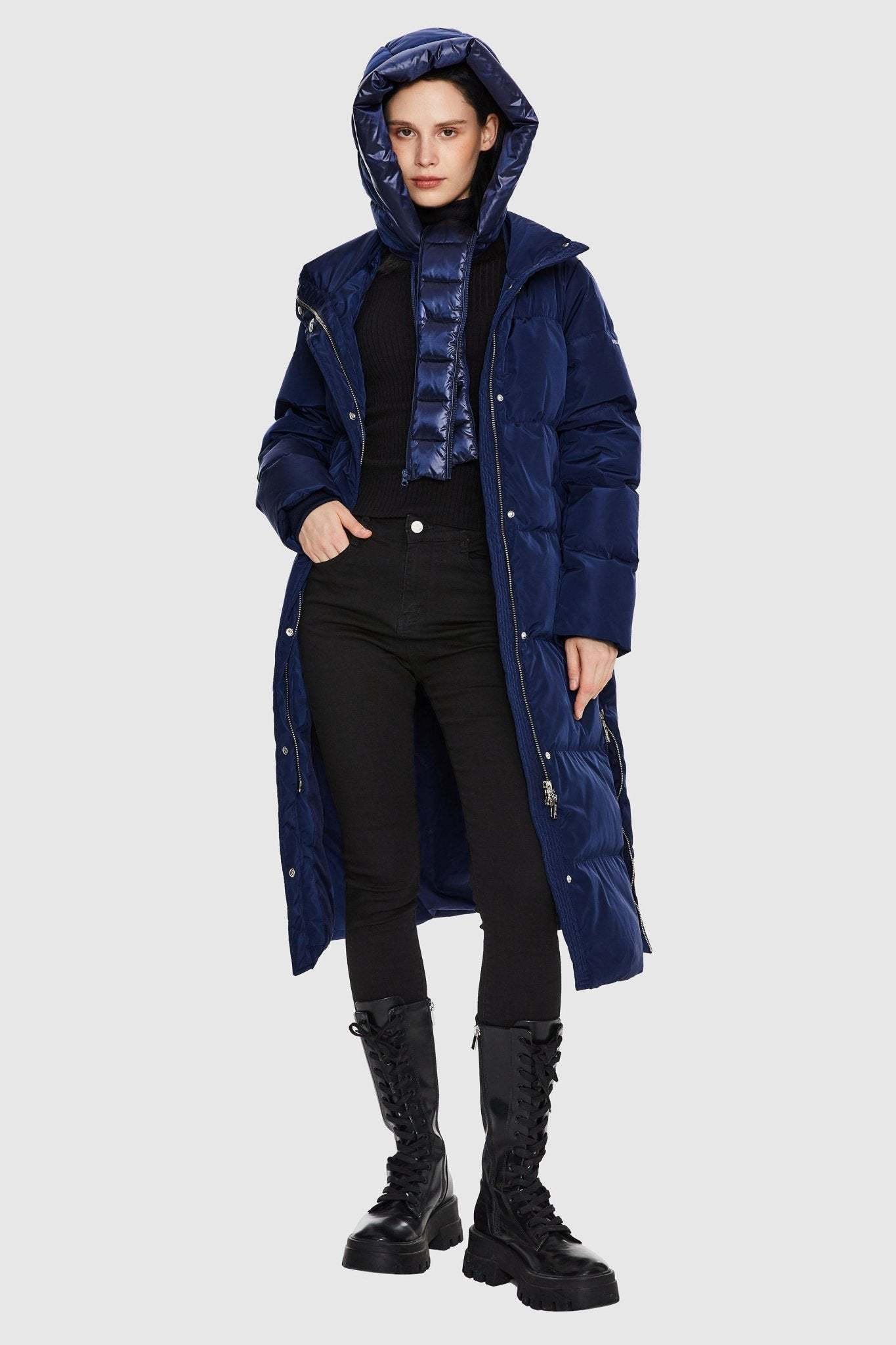 Long Maxi Puffer Thickened Down Jacket