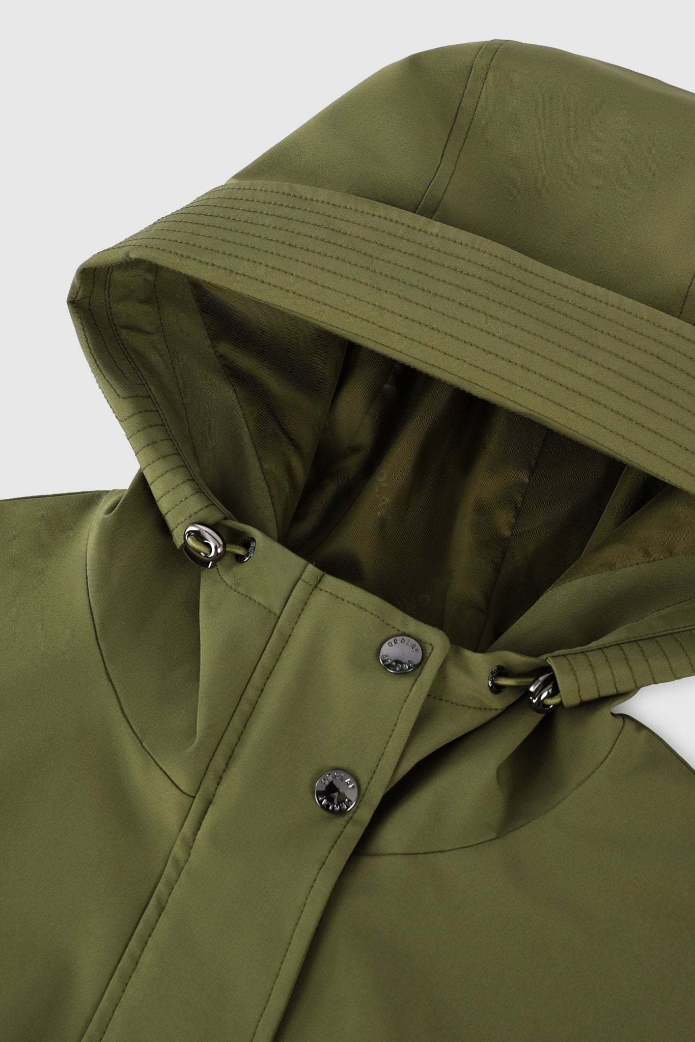 Military Anorak Jacket Zip-Up Windbreaker Active Hooded