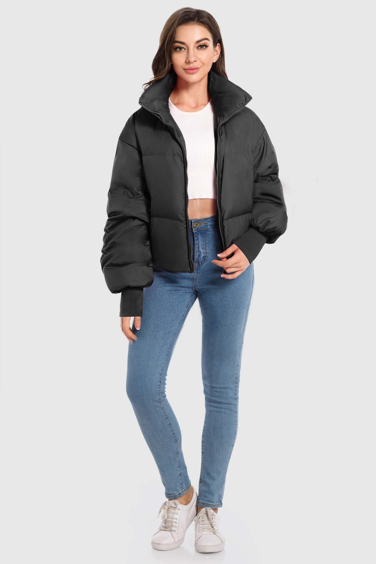Puff-O® Classics Short Oversized Down Coat