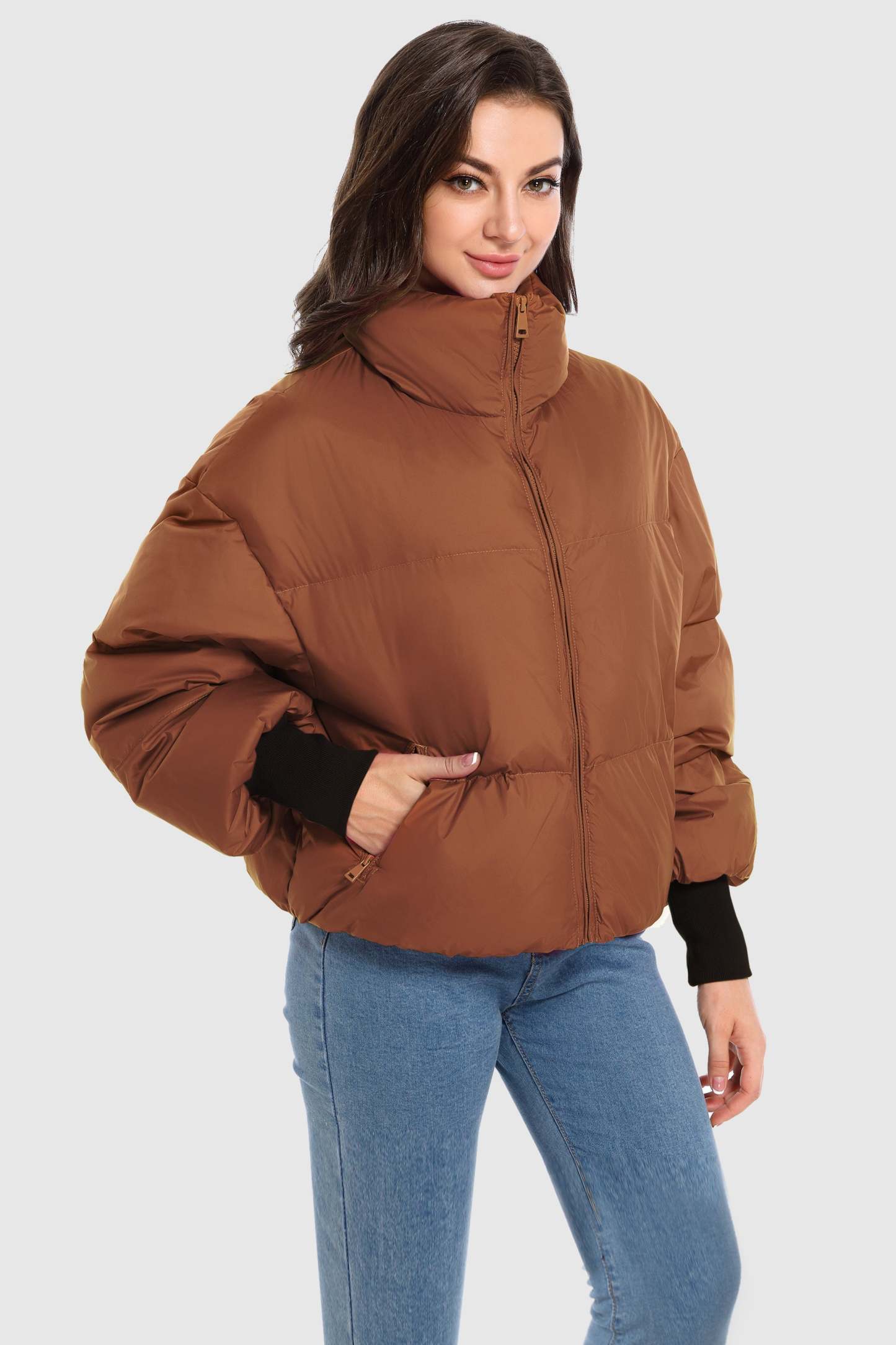 Puff-O® Classics Short Oversized Down Coat