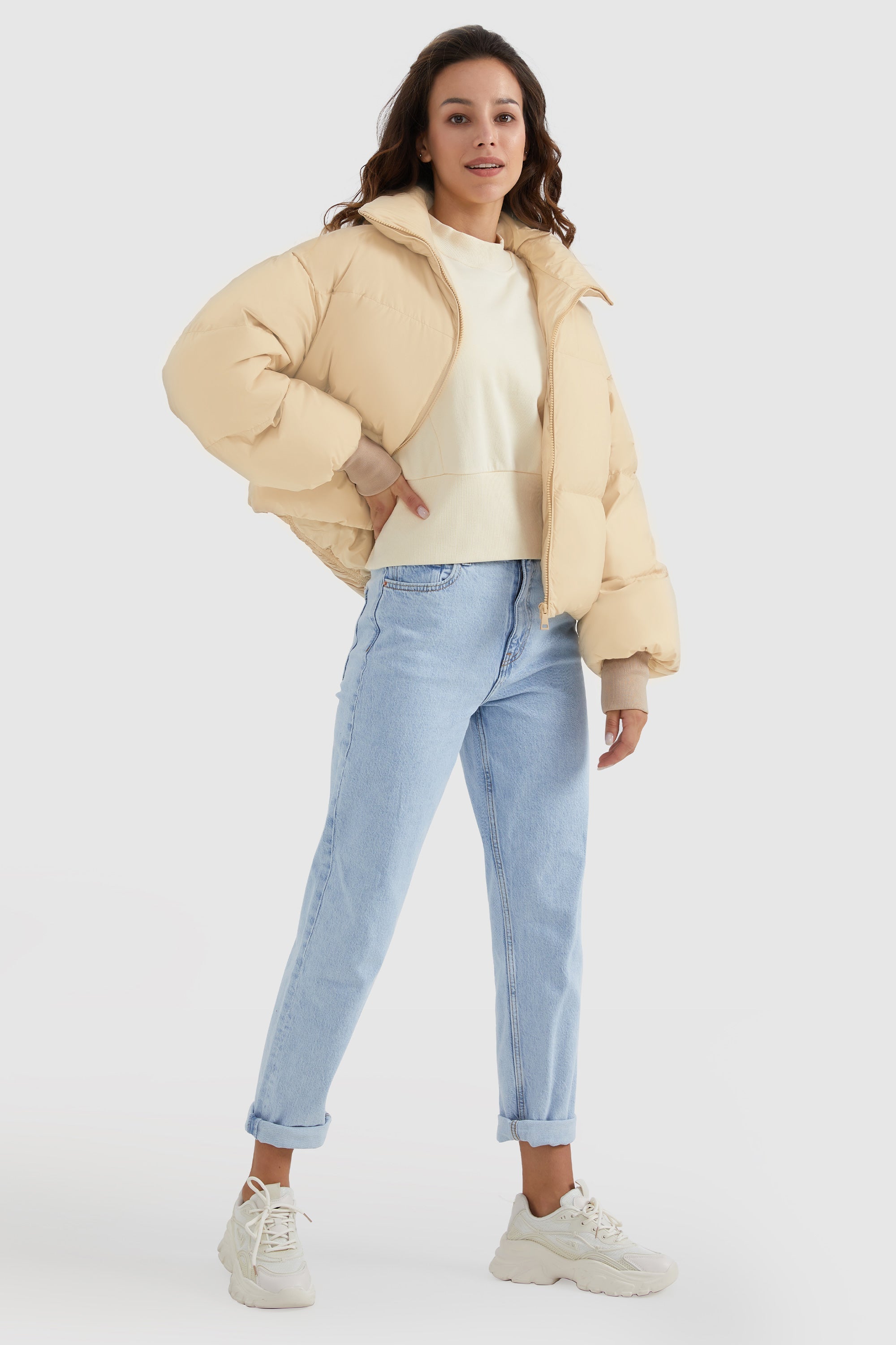 Puff-O® Classics Short Oversized Down Coat