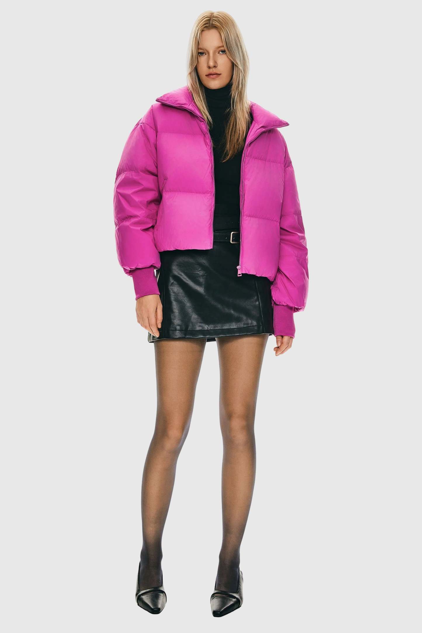 Puff-O® Classics Short Oversized Down Coat