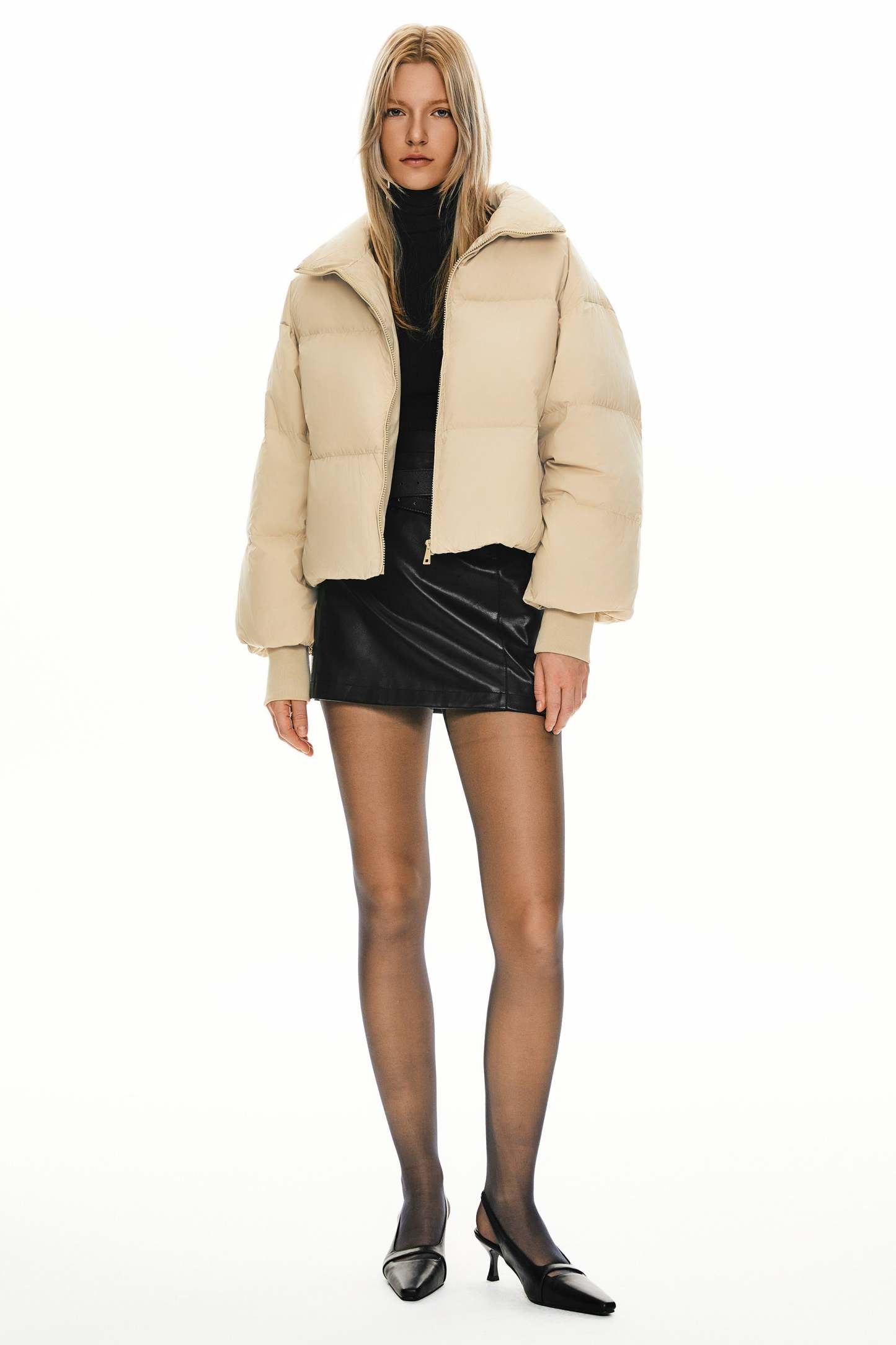 Puff-O® Classics Short Oversized Down Coat