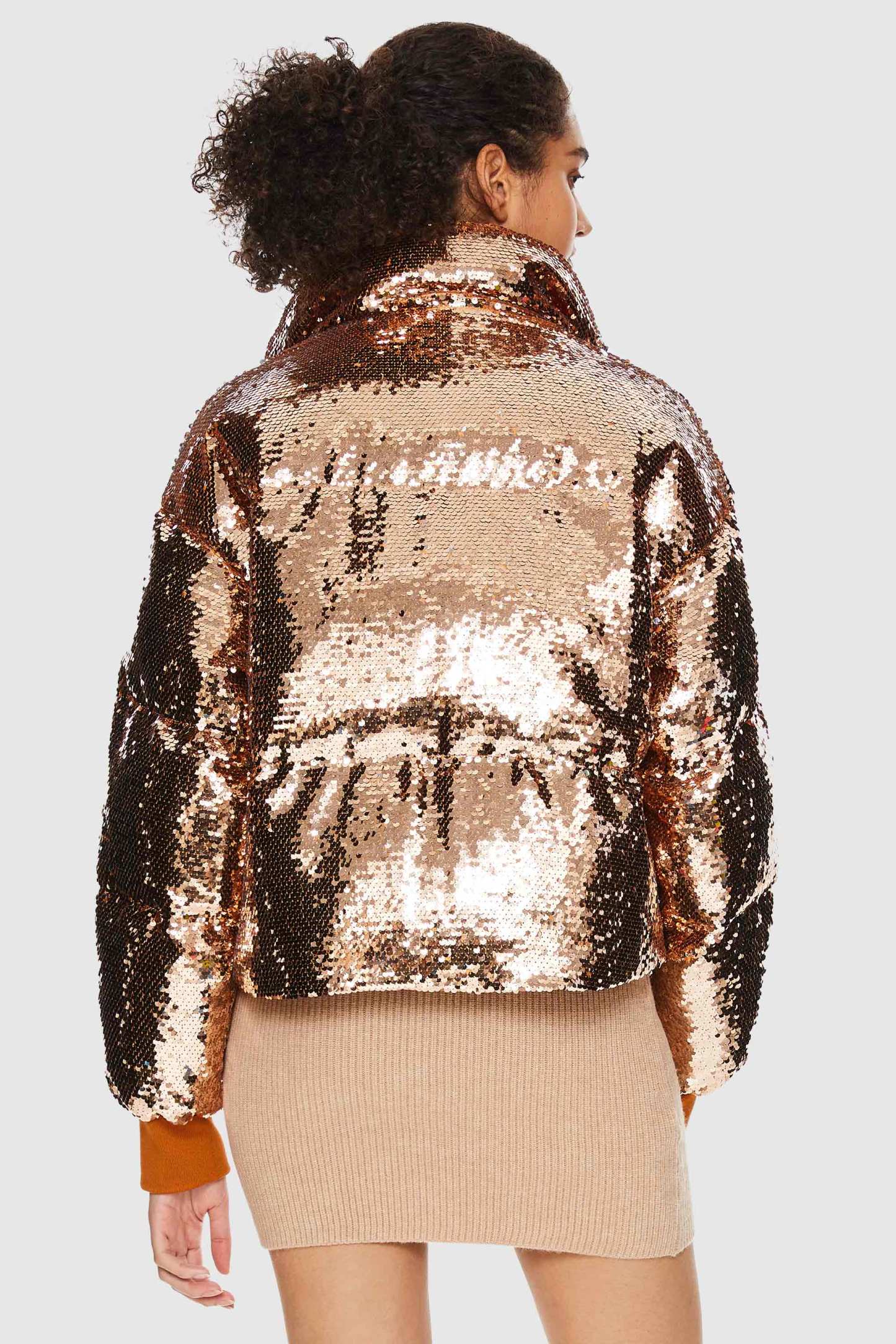 Puff-O® O-Lab Disco Sequin Down Jacket