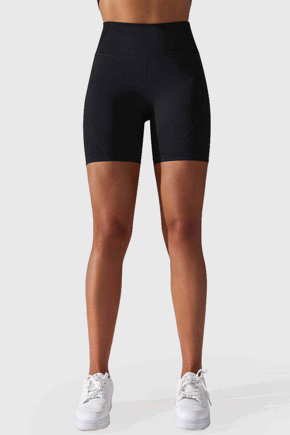 Seamless Mid-waist Yoga Shorts