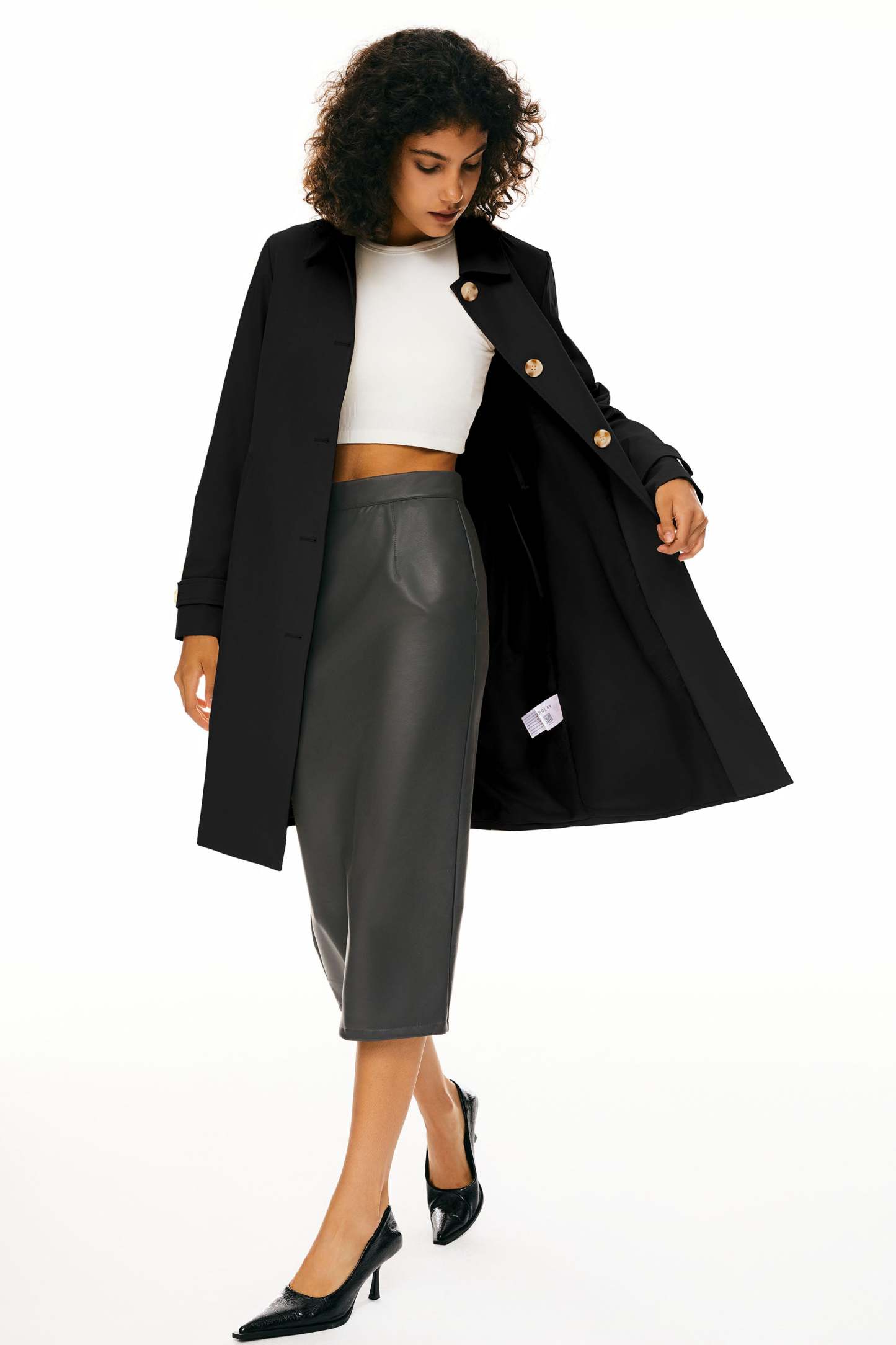 Single-Breasted Hudson Trench