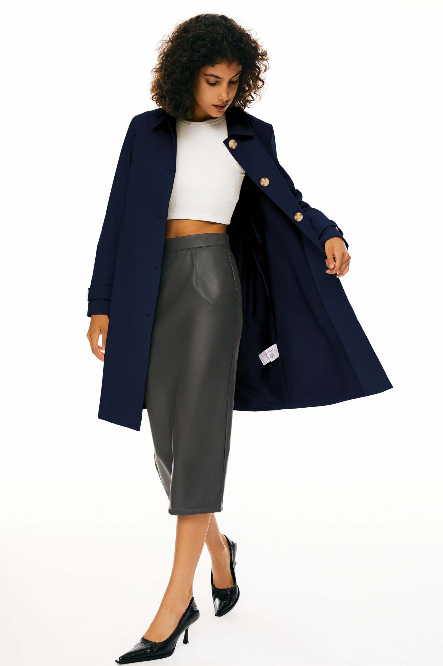 Single-Breasted Hudson Trench