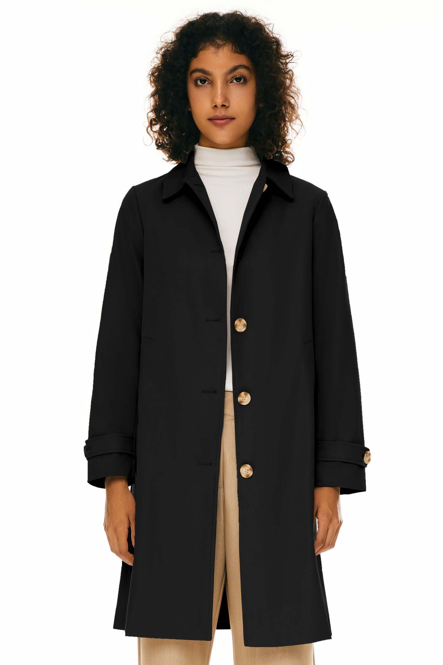 Single-Breasted Hudson Trench