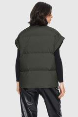 Oversized Sleeveless Classic Puffer Vest