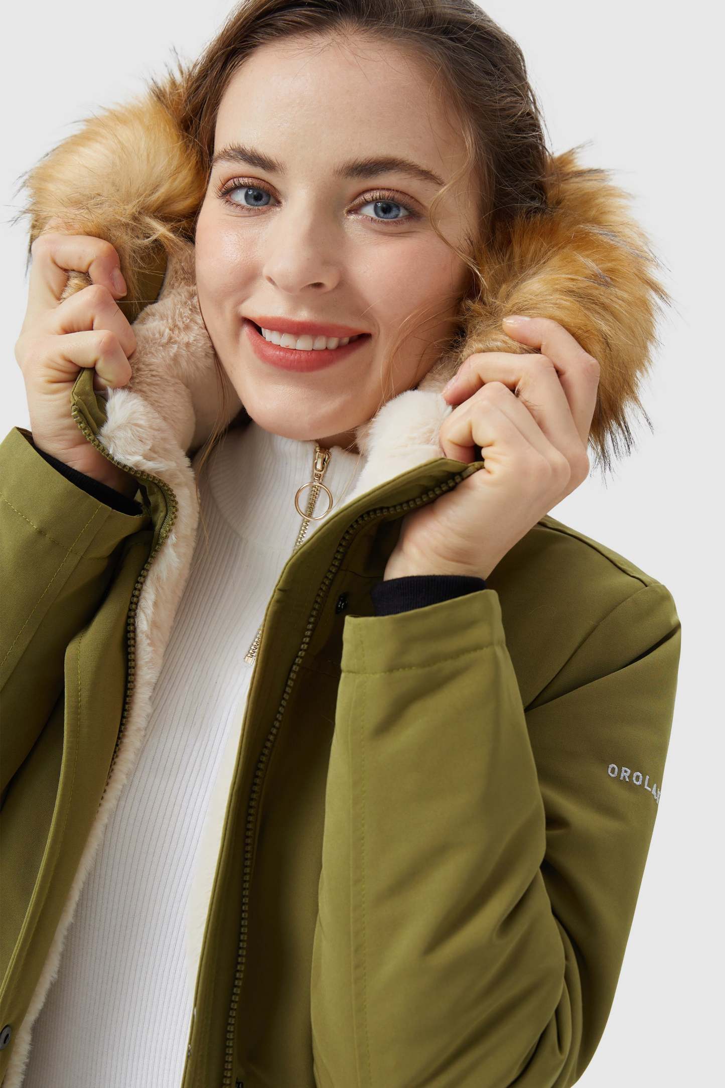 Thickened Fleece Lined Parka Jacket