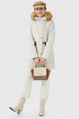 Thickened Fleece Lined Parka Jacket