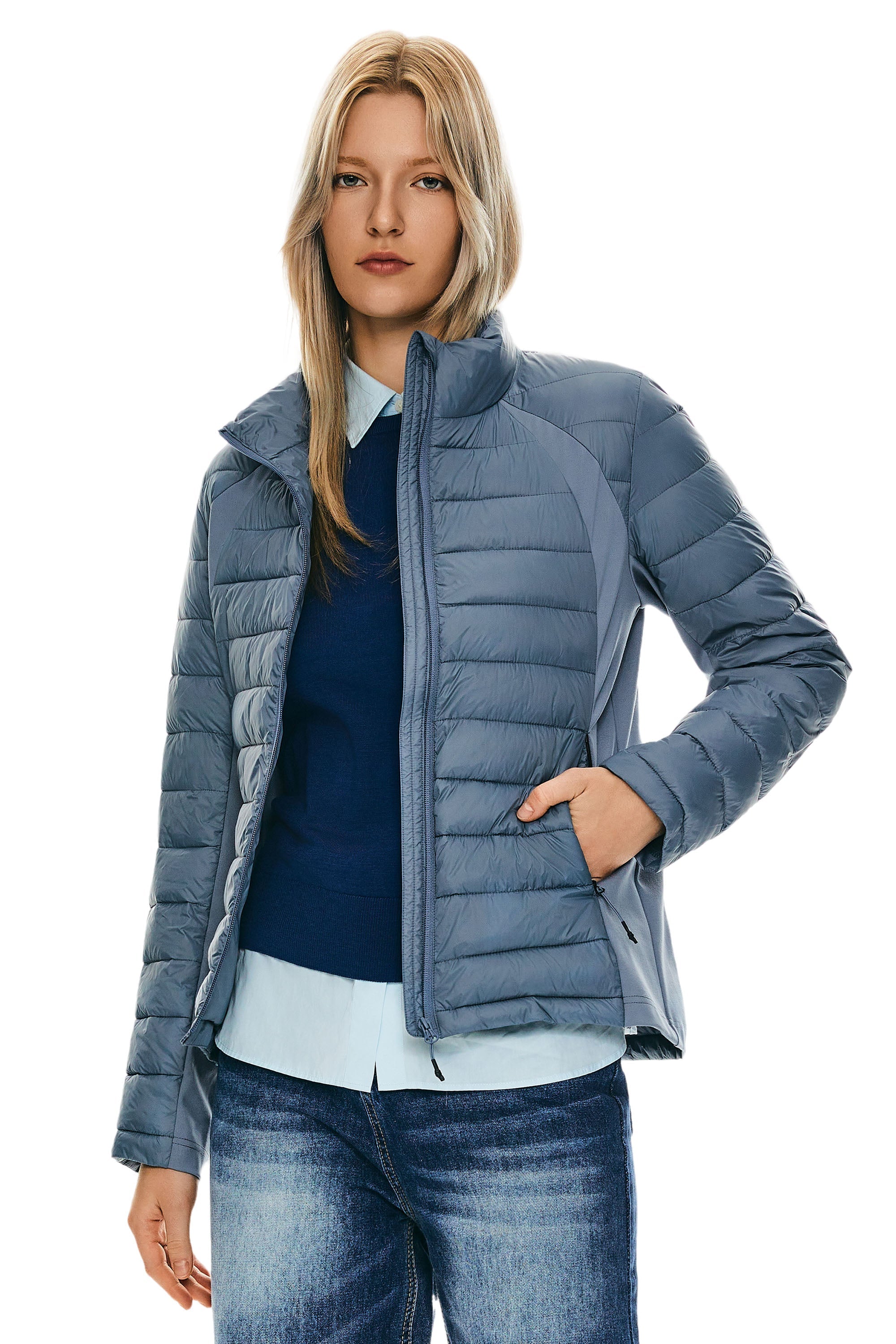Lightweight Insulated Quilted Puffer Coats Breathable