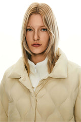 Oversized Down Puffer Jacket Lightweight Quilted