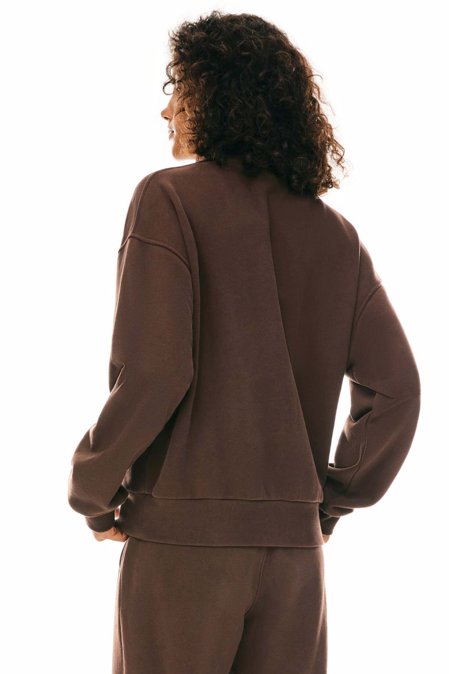 Oversized Half Zip Sweatshirts