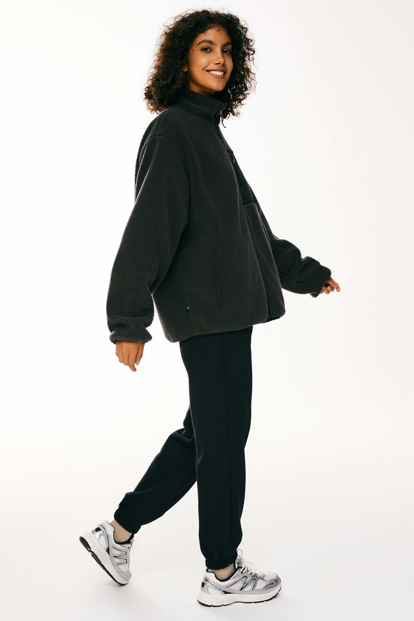 Reversible Fleece Jackets Full Zip Long Sleeve