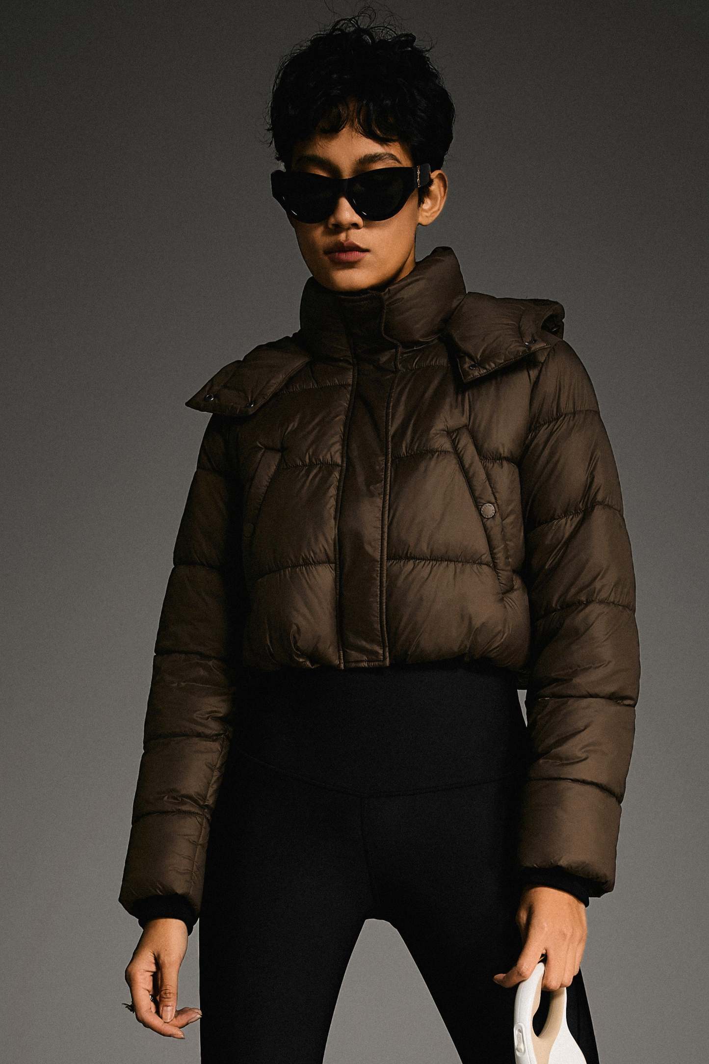 Urban Essential Cropped Lyrella Puffer Jacket