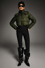 Urban Essential Cropped Lyrella Puffer Jacket