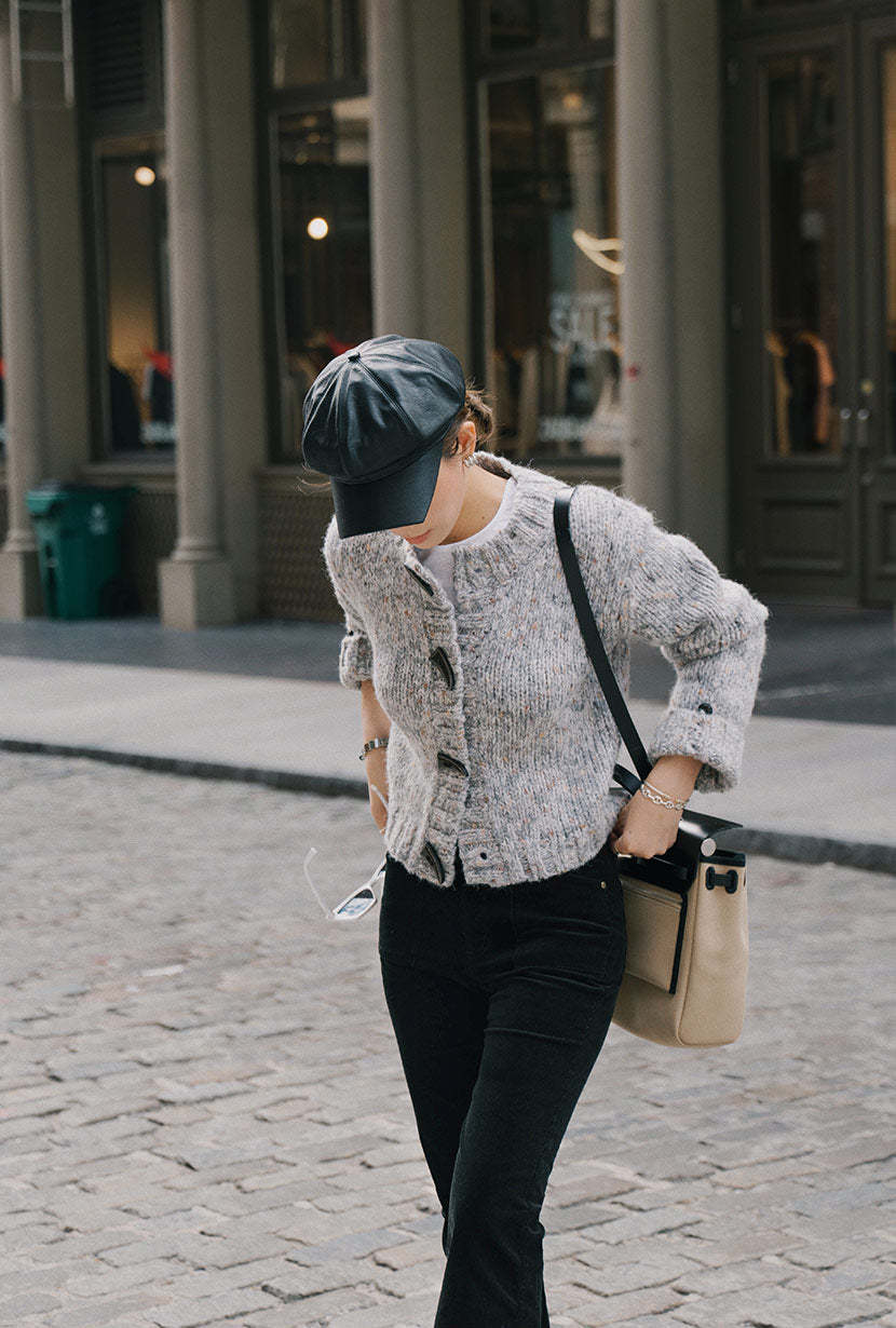 Colt Wool Cardigan - Grey