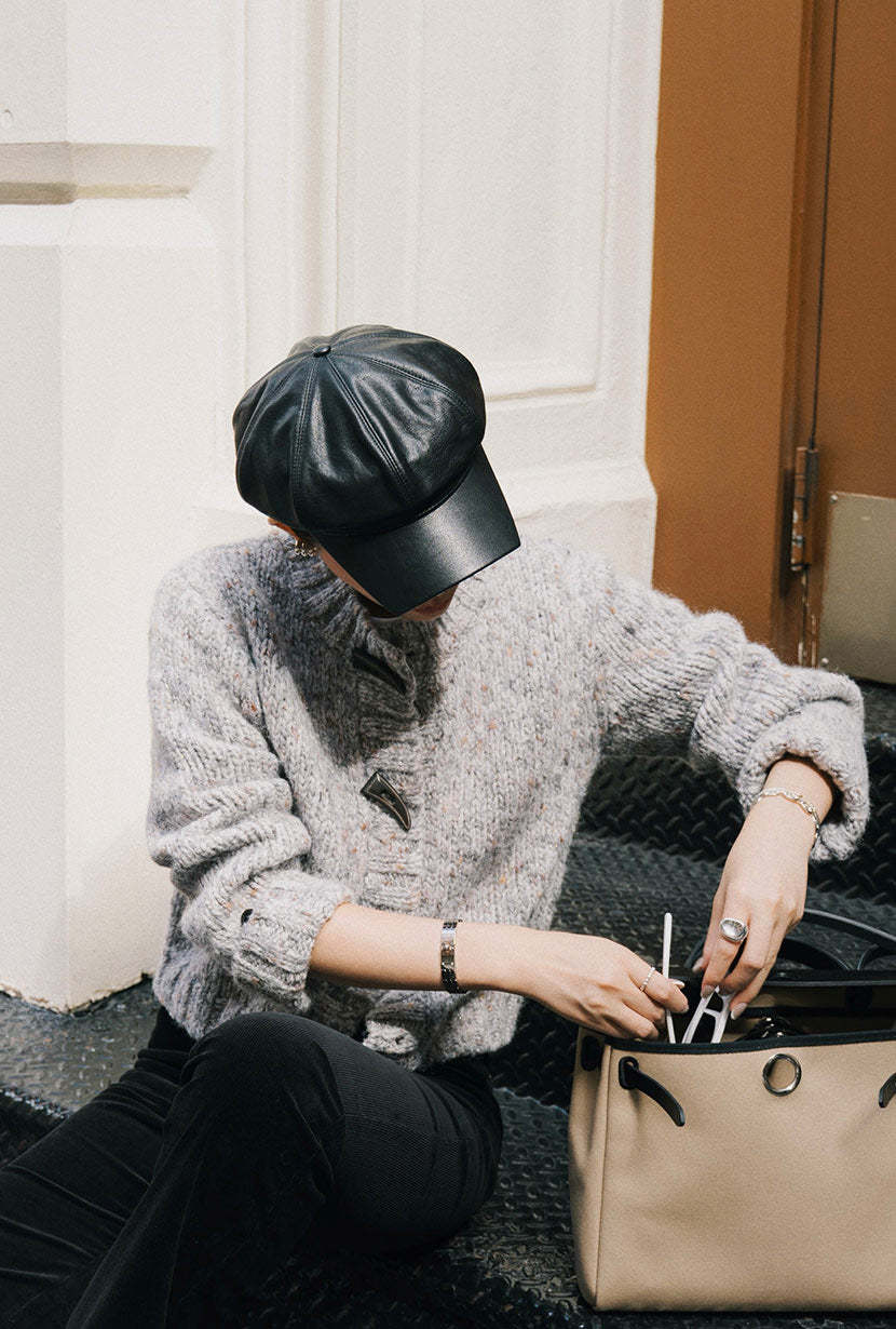 Colt Wool Cardigan - Grey