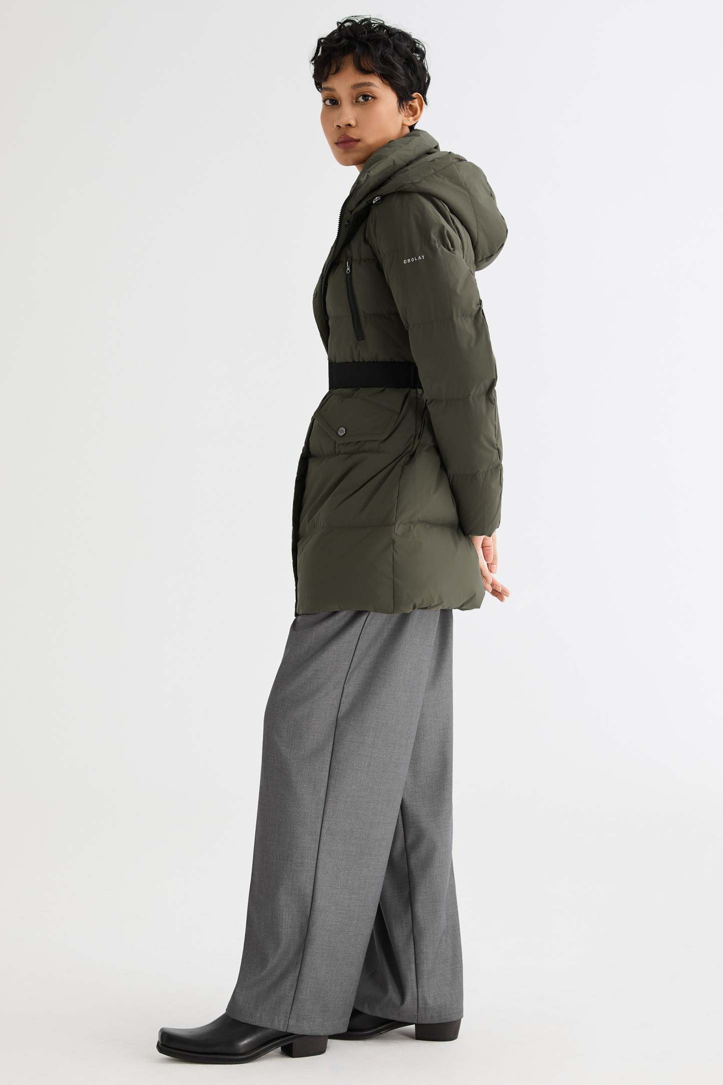 Waterproof Thickened Down Jacket with Hood