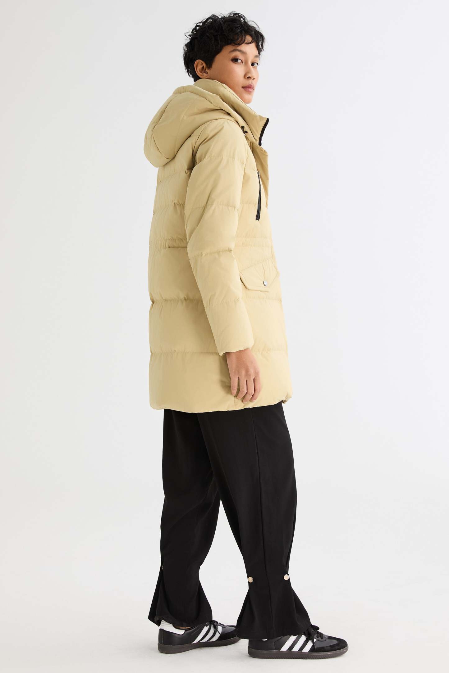 Waterproof Thickened Down Jacket with Hood
