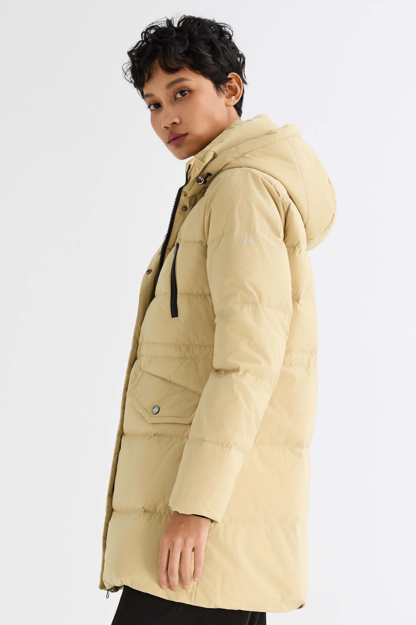 Waterproof Thickened Down Jacket with Hood