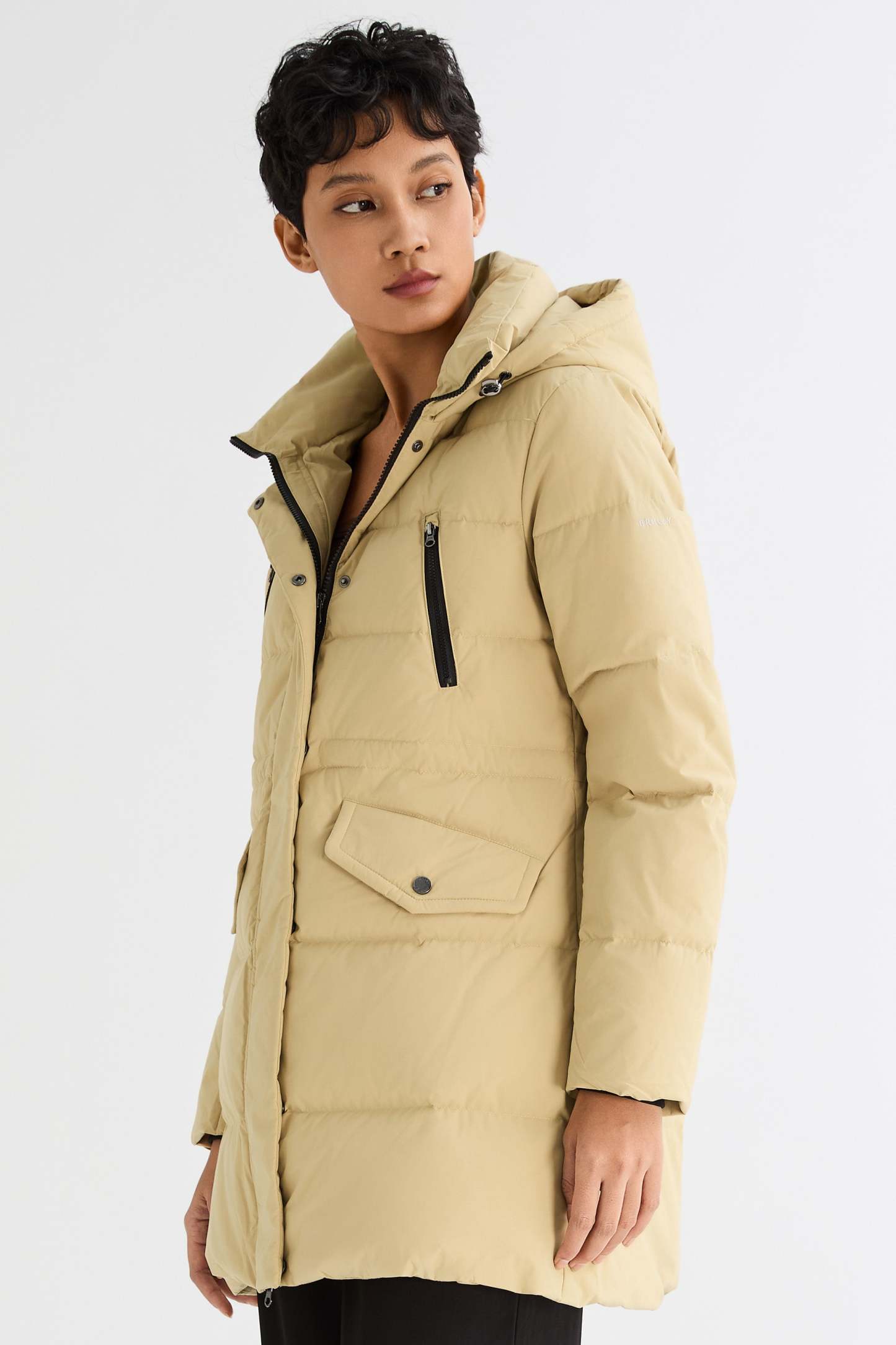 Waterproof Thickened Down Jacket with Hood