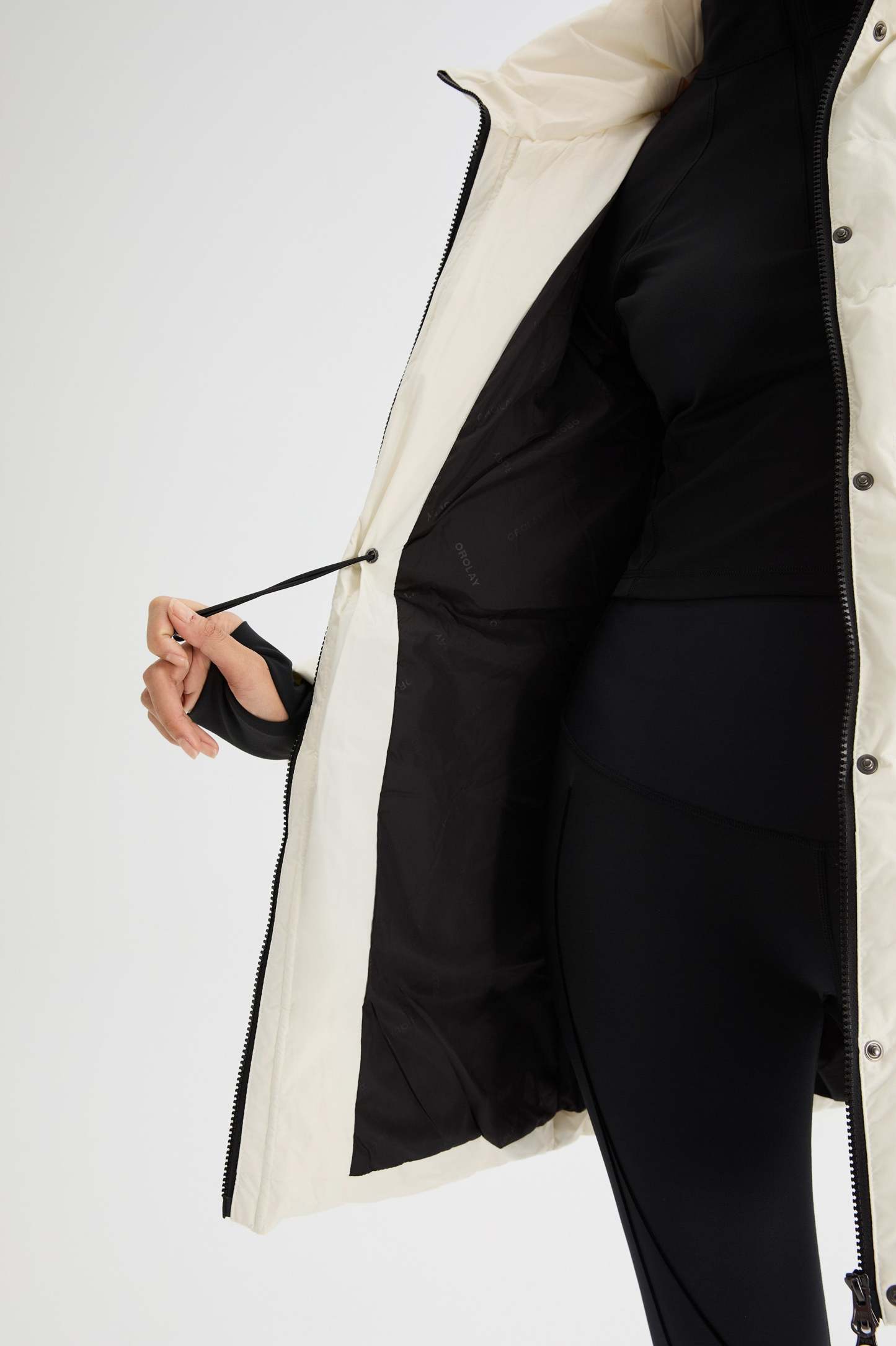 Waterproof Thickened Down Jacket with Hood