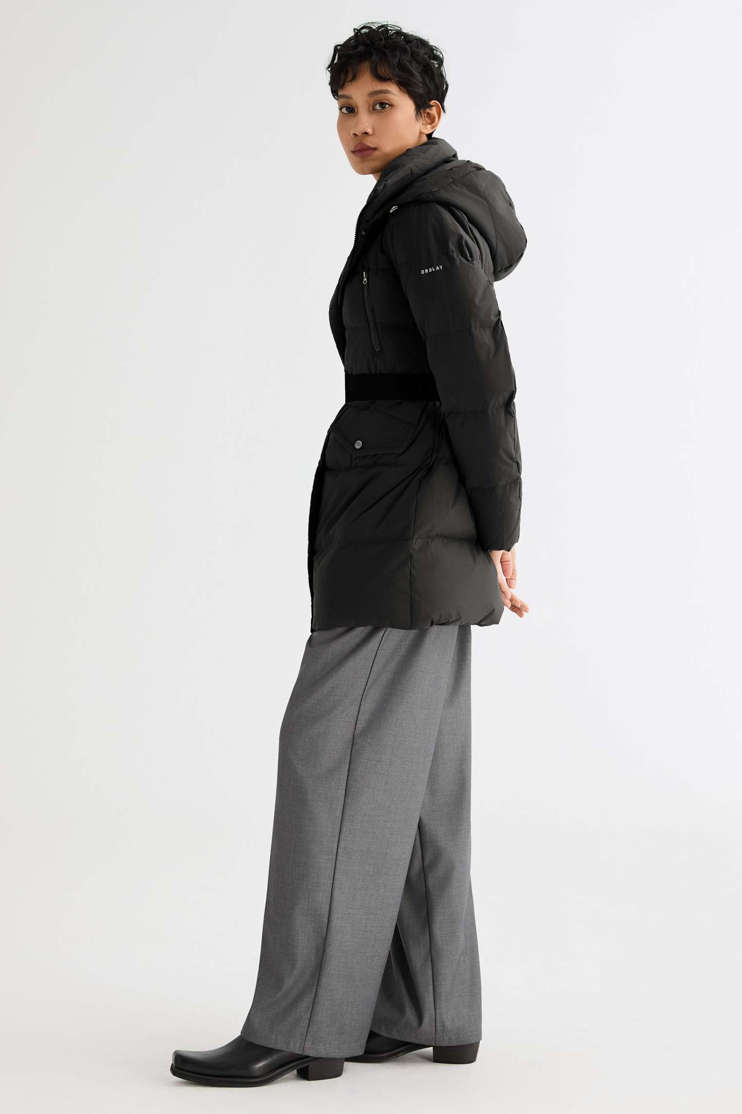 Waterproof Thickened Down Jacket with Hood