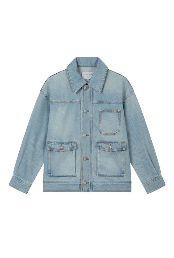Moxie Denim Jacket - Light Indigo