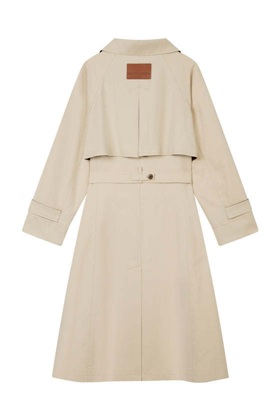 Hagar Trench Coat - Beige
