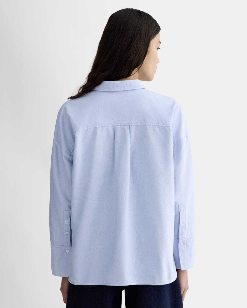 The Boxy Oxford | Light Blue