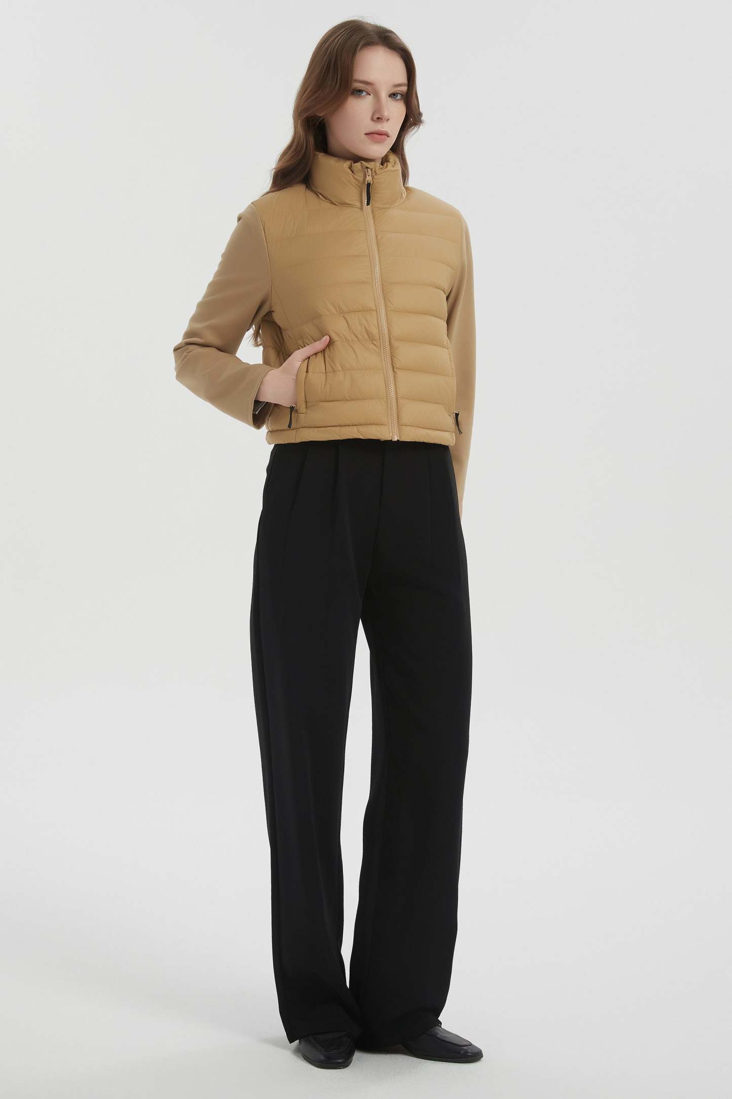 Lightweight Jacket Quilted Puffer Hybrid Breathable