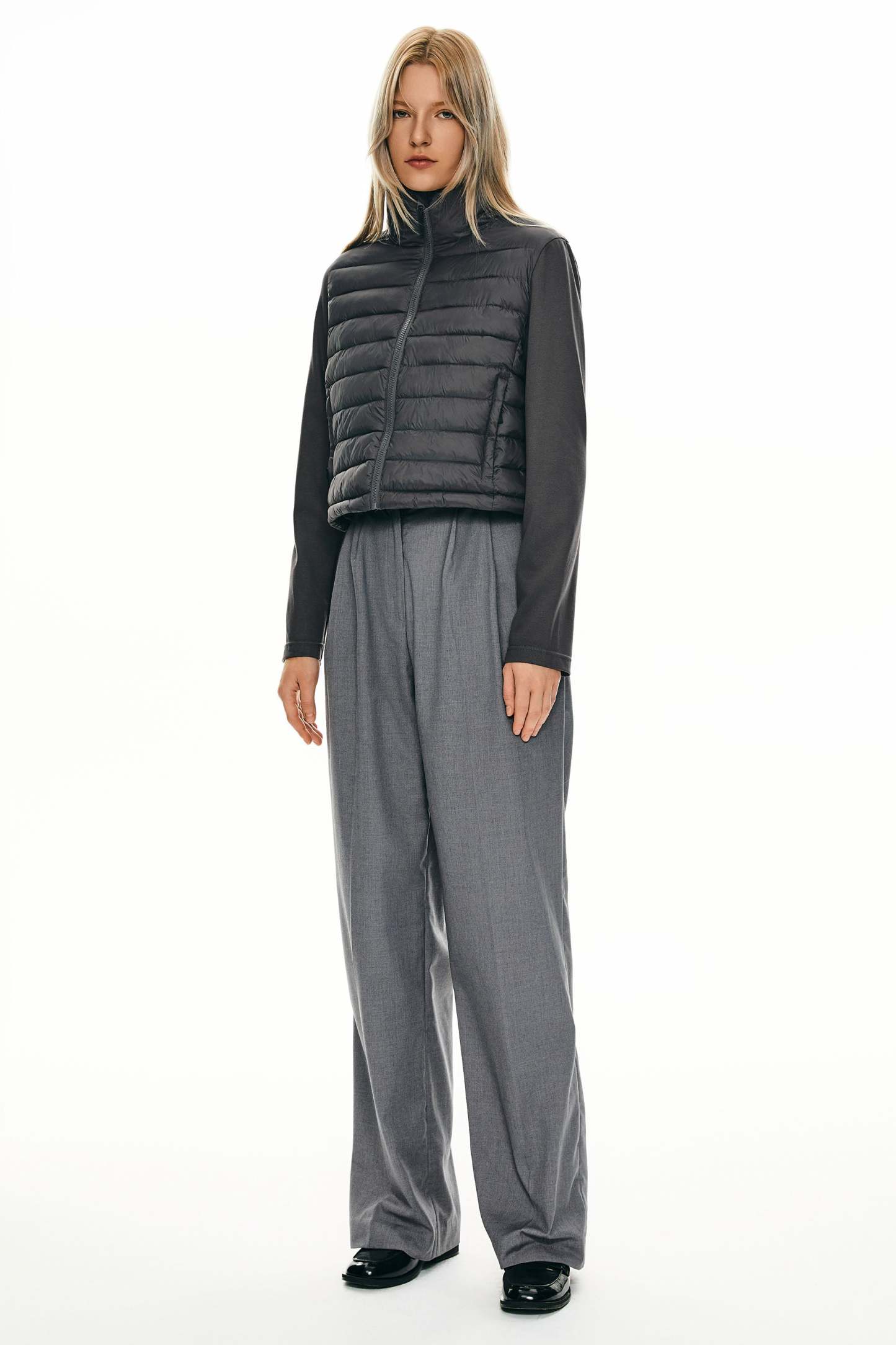 Lightweight Jacket Quilted Puffer Hybrid Breathable